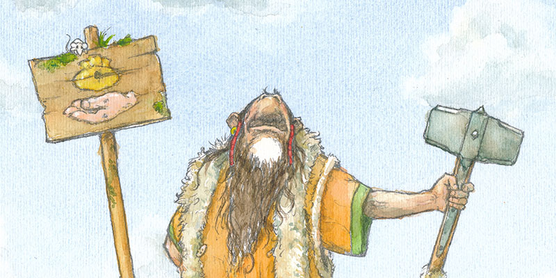 Twee trollen onder één brug